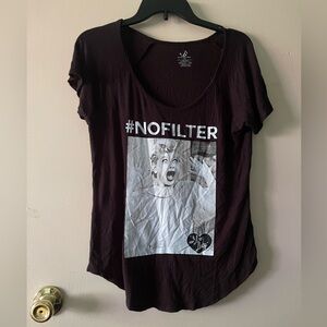 Used T-shirt I love Lucy logo, size large